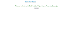 Desktop Screenshot of osp.spectrum.net.in